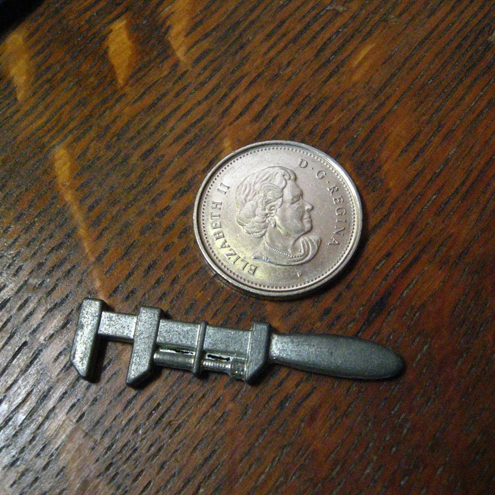 Dollhouse Miniature Vintage Monkey Wrench